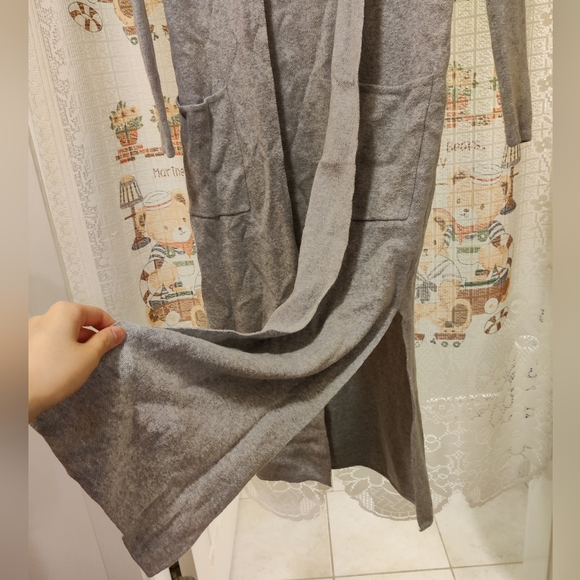 Long grey cardigan - Picture 4 of 5